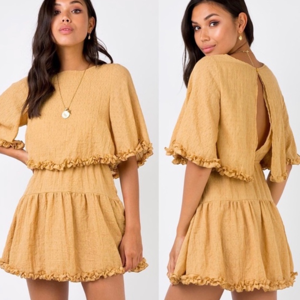 NWT Princess Polly Astro mini dress size 6